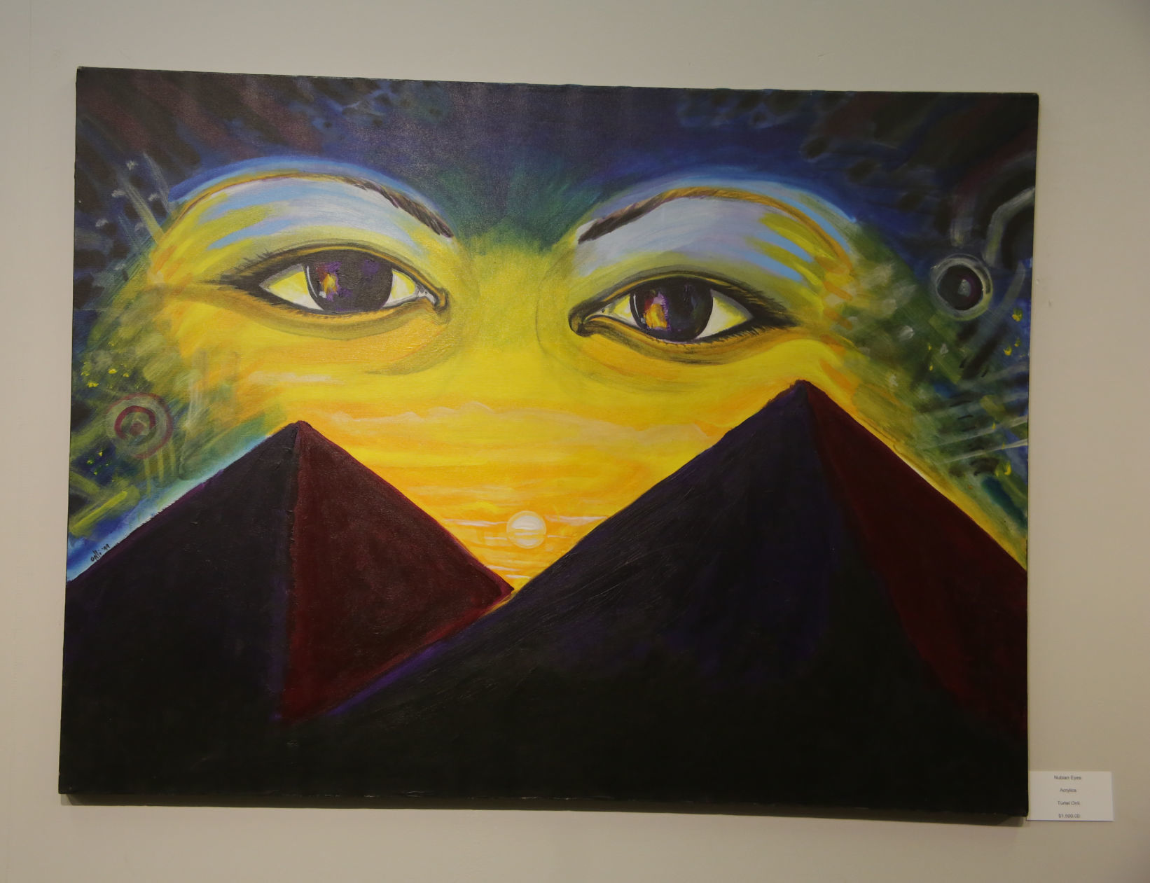 Opening for the Visions art exhibit at the Southern Shore Gallery